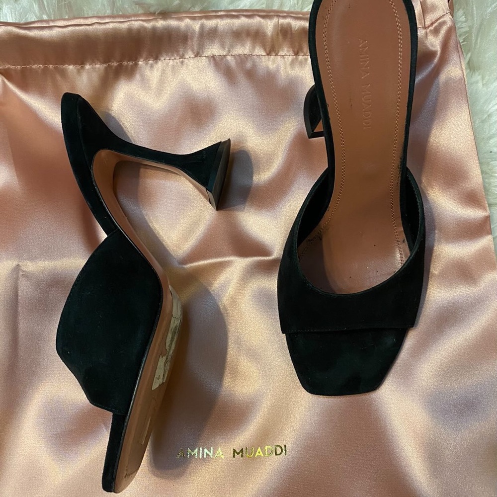 Amina Muaddi shoes